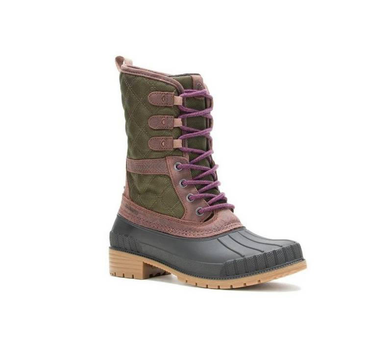 Kamik Sienna 3 (Leder, wasserdicht, Made in Canada) olivegrün Damen Winterstiefel von Kamik