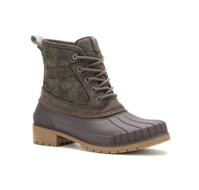 Kamik Sienna Mid 2 Leder - Made in Canada - javagrün Damen Winterstiefel von Kamik