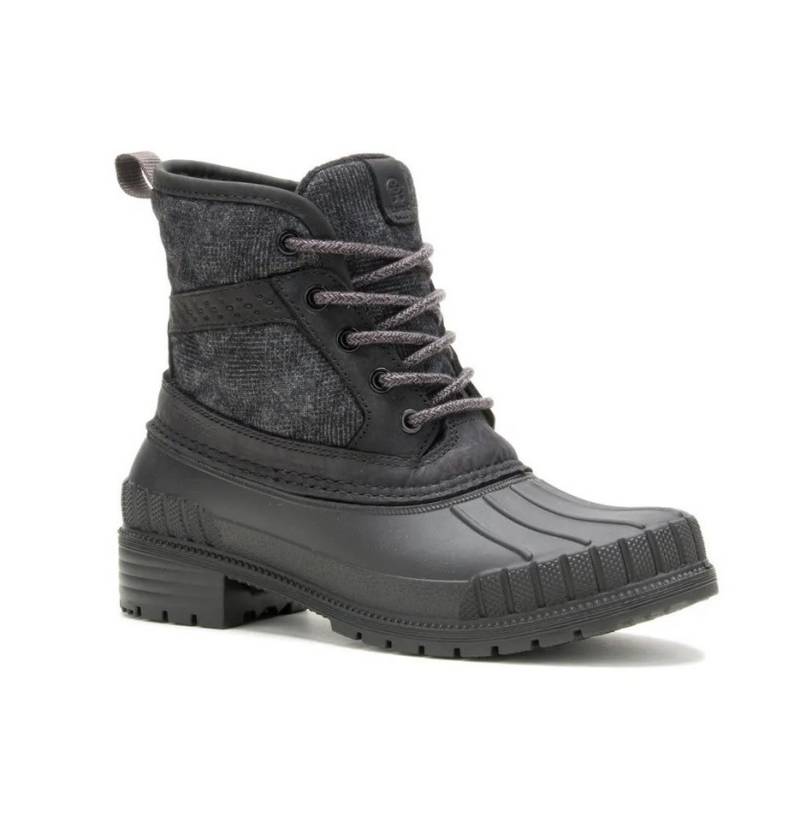 Kamik Sienna Mid 2 Leder - Made in Canada - schwarz Damen Winterstiefel von Kamik
