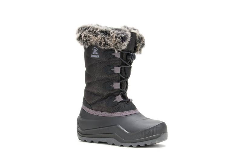 Kamik Snowangel - Made in Canada, wasserdicht - schwarz Mädchen Winterstiefel von Kamik