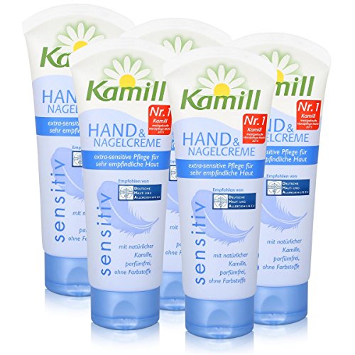 5* Kamill Hand & Nagel Creme 100ml Sensitive (5*100ml) von Kamill