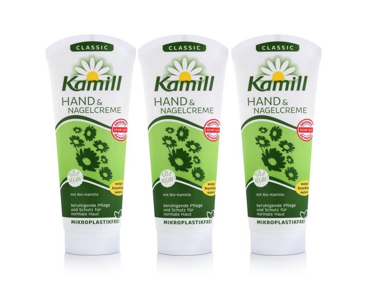 Kamill Hautcreme Kamill Hand & Nagelcreme Classic 100ml - Handcreme Kamillenextrakt (3e von Kamill