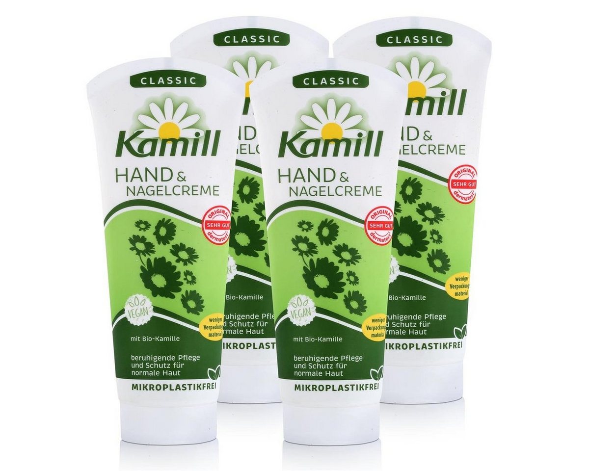 Kamill Hautcreme Kamill Hand & Nagelcreme Classic 100ml - Handcreme Kamillenextrakt (4e von Kamill