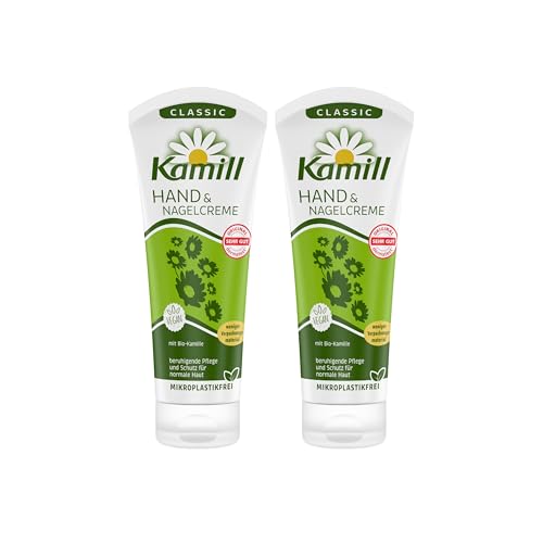 kamill Hand and Nail Cream Classic with Natural Chamomile 3.3 Oz 100 Ml by kamill von Kamill