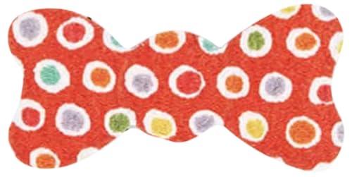 KAMIPITA Japanischer Kreppstoff, Spezifikation: kleines Band, Haarspangen und Haarnadeln, die keine Spuren hinterlassen (6 x 3 cm) (Punktorange) von Kamipita