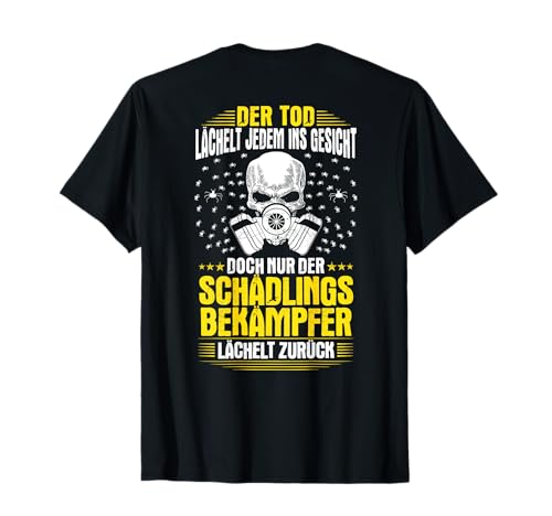 Kammerjäger Lächeln Schädlingsbekämpfer T-Shirt Kammerjäger Lächeln Schädlingsbekämpfer T-Shirt von Kammerjäger und Schädlingsbekämpfer Designs