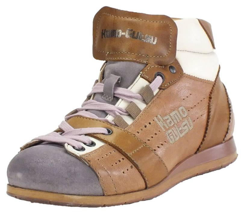 Kamo-Gutsu Damen Leder Halbschuhe Sneaker Wechselfussbett von Kamo-Gutsu