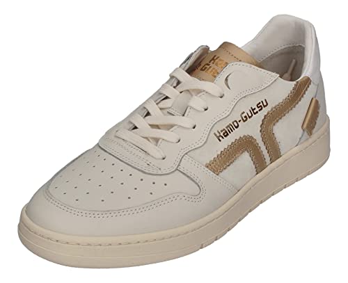 Kamo-Gutsu Damenschuhe Sneakers Campa 010 - Bianco ORO, Größe:42 EU von Kamo-Gutsu