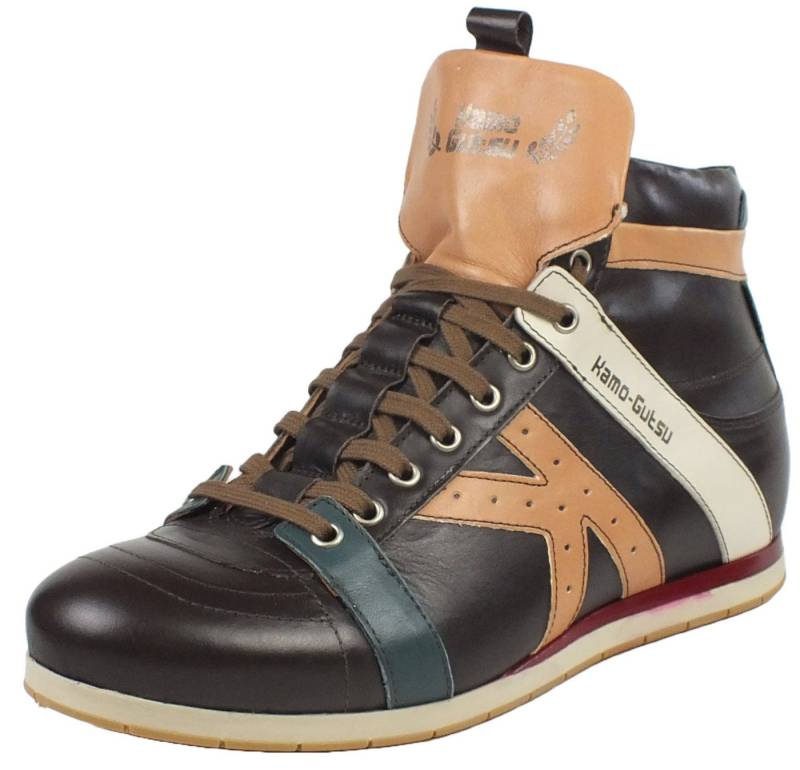 Kamo-Gutsu Herren Leder Halbschuhe Sneaker Wechselfussbett von Kamo-Gutsu