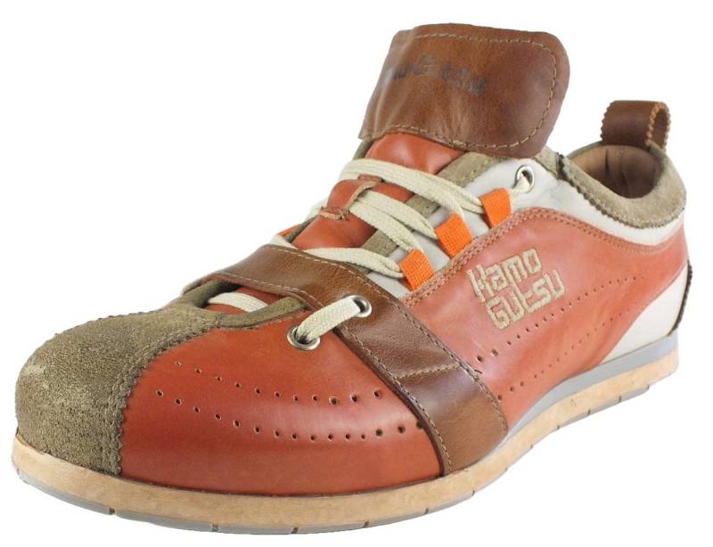 Kamo-Gutsu Herren Leder Halbschuhe Sneaker Wechselfussbett von Kamo-Gutsu