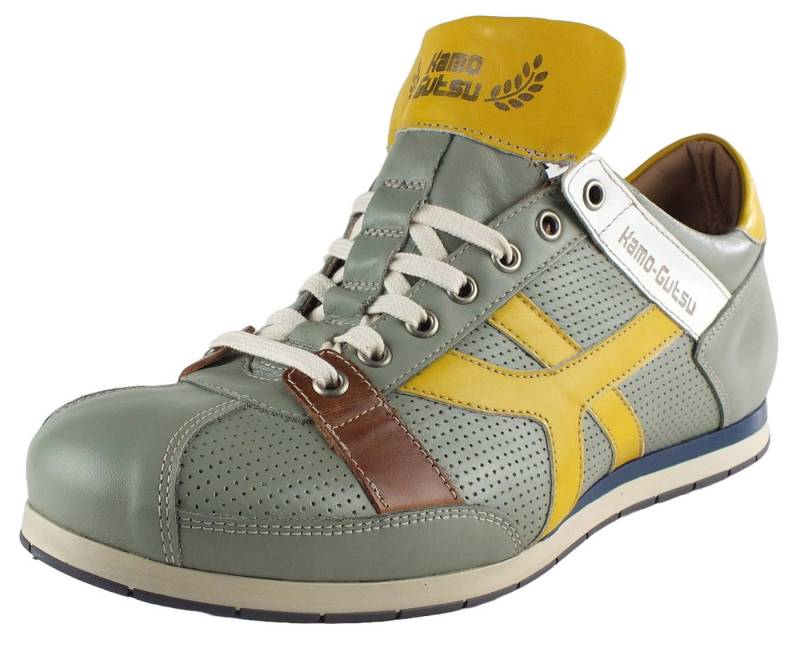 Kamo-Gutsu Herren Leder Sneaker Halbschuhe Sneaker Wechselfussbett von Kamo-Gutsu