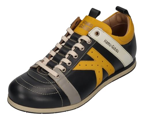 Kamo-Gutsu Herrenschuhe Sneakers TIFO 042 Black Girasole, Größe:43 EU von Kamo-Gutsu