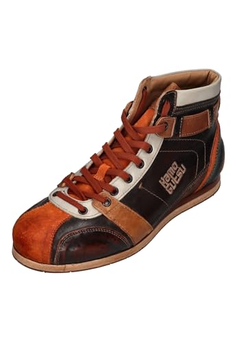 Kamo-Gutsu Herrenschuhe Sneakers TIFO 112 Arancio Caffe, Größe:44 EU von Kamo-Gutsu