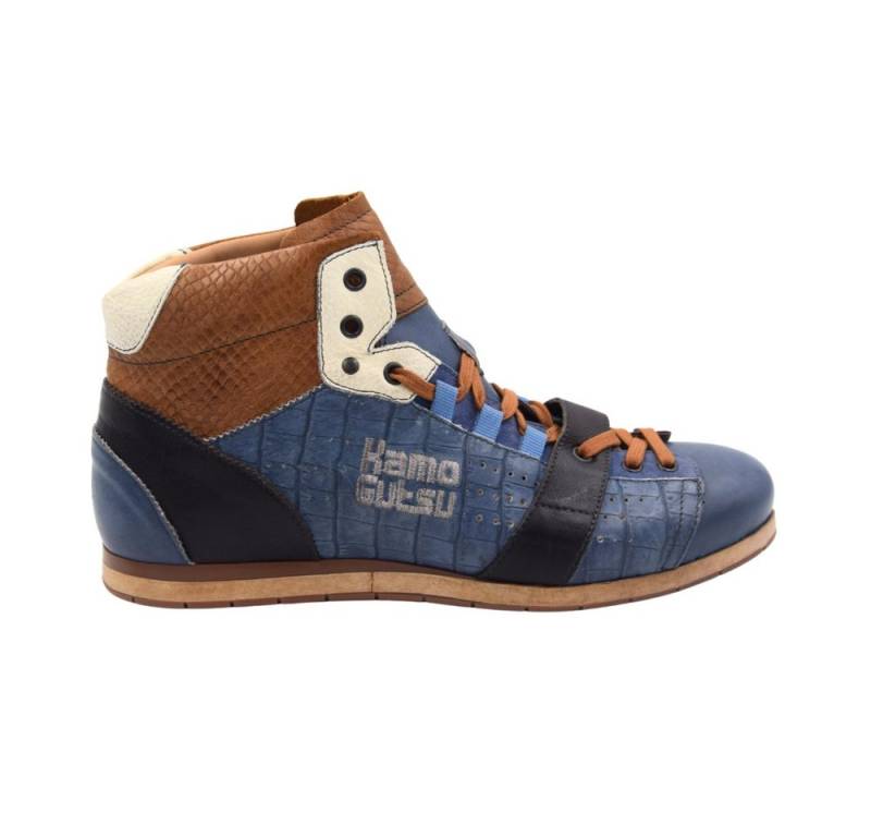 Kamo-Gutsu Kamo-Gutsu Jeans Pitone Camel Herren Sneaker Sneaker Wechselfussbett von Kamo-Gutsu