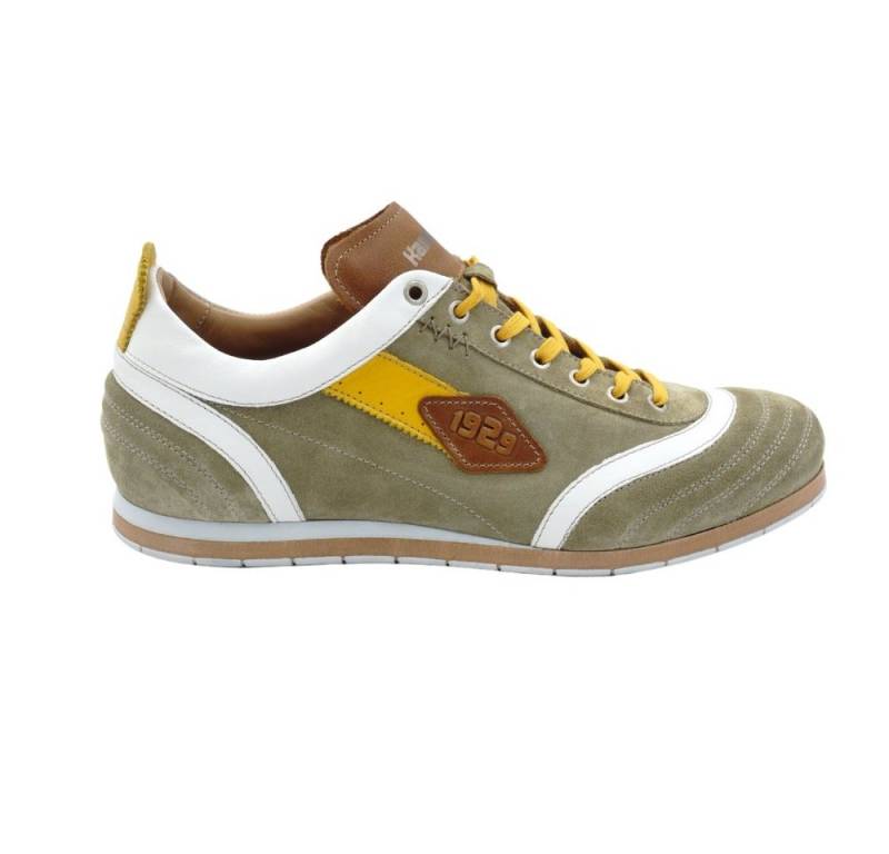 Kamo-Gutsu Kamo-Gutsu Kaki + Tuorlo Herren Sneaker Sneaker Wechselfussbett von Kamo-Gutsu