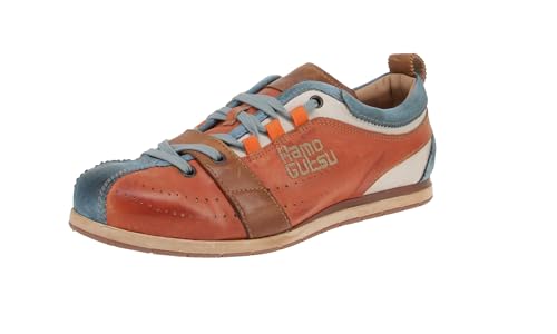 Kamo-Gutsu TIFO-017 - Herren Schuhe Freizeitschuhe - Gel-Ice-Arancio, Größe:41 EU von Kamo-Gutsu