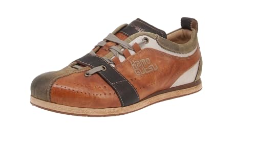 Kamo-Gutsu TIFO-017 - Herren Schuhe Freizeitschuhe - Kaki-Cuoio, Größe:46 EU von Kamo-Gutsu