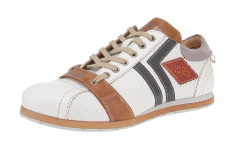 Kamo-Gutsu TIFO-030 - Herren Schuhe Freizeitschuhe - Bianco, Größe:43 EU von Kamo-Gutsu