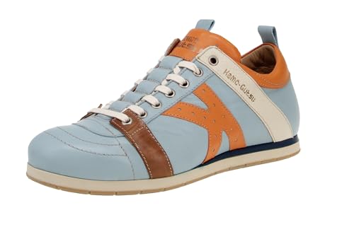 Kamo-Gutsu TIFO-042 - Herren Schuhe Freizeitschuhe - Cielo-Arancio, Größe:41 EU von Kamo-Gutsu