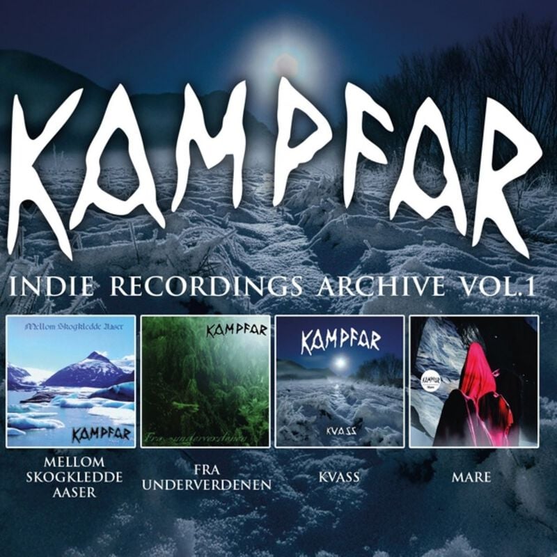 Indie Recordings Archive Vol. 1 von Kampfar - 4-CD (Standard) von Kampfar