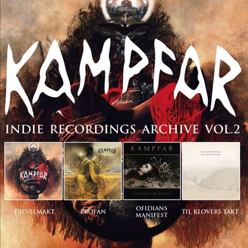Kampfar Indie Recordings Archive Vol. 2 CD multicolor Kampfar Indie Recordings Archive Vol. 2 CD multicolor von Kampfar