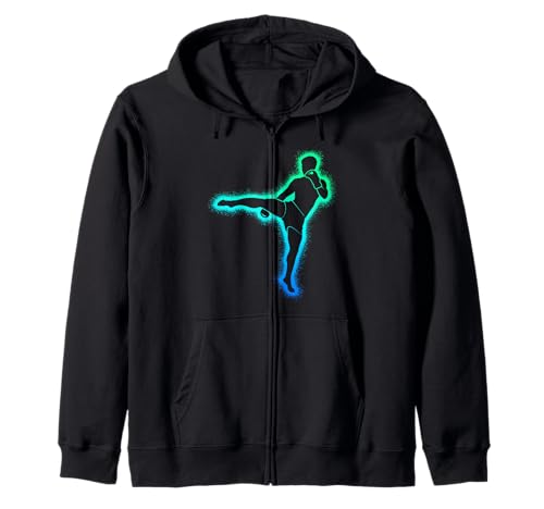 Muay Thai Kickboxer Kinder Jungen Kickboxen Kapuzenjacke Muay Thai Kickboxer Kinder Jungen Kickboxen Kapuzenjacke von Kampfsport Kickboxen Muay Thai Kampfkunst
