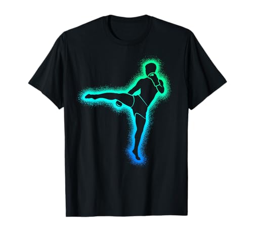 Muay Thai Kickboxer Kinder Jungen Kickboxen T-Shirt Muay Thai Kickboxer Kinder Jungen Kickboxen T-Shirt von Kampfsport Kickboxen Muay Thai Kampfkunst