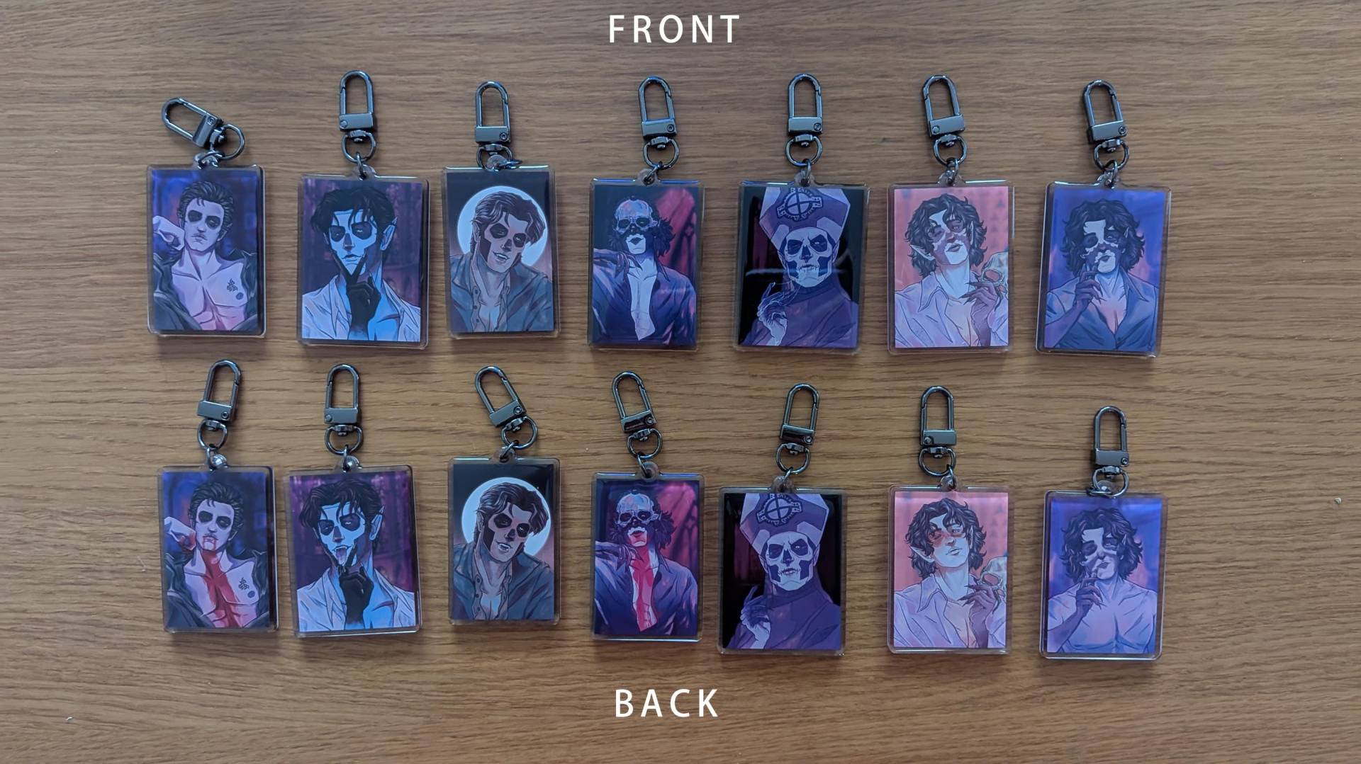 Satanist Boys - Schlüsselanhänger von KanaAiysoublood