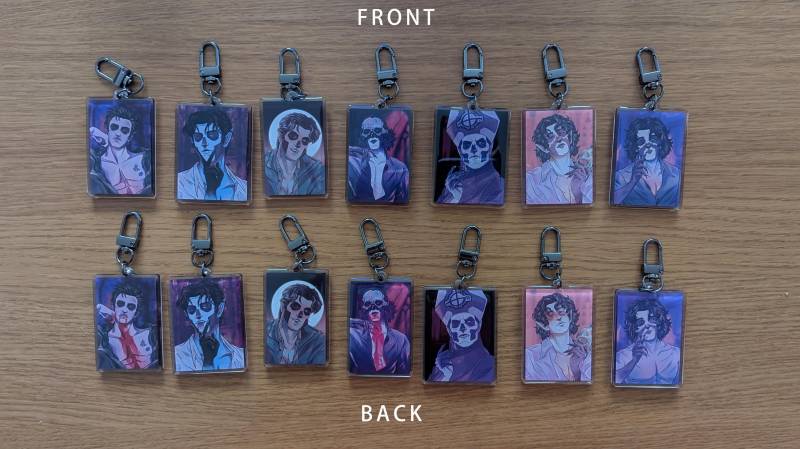 Satanist Boys - Schlüsselanhänger von KanaAiysoublood