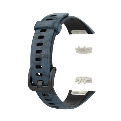 LKQASD Kompatibel mit Band 6 / Band 6 Armband mit Tarnmuster-Uhrenarmbändern, Smart-Armband-Ersatzarmband-Zubehör (Color : Mosaic) von KanaAt