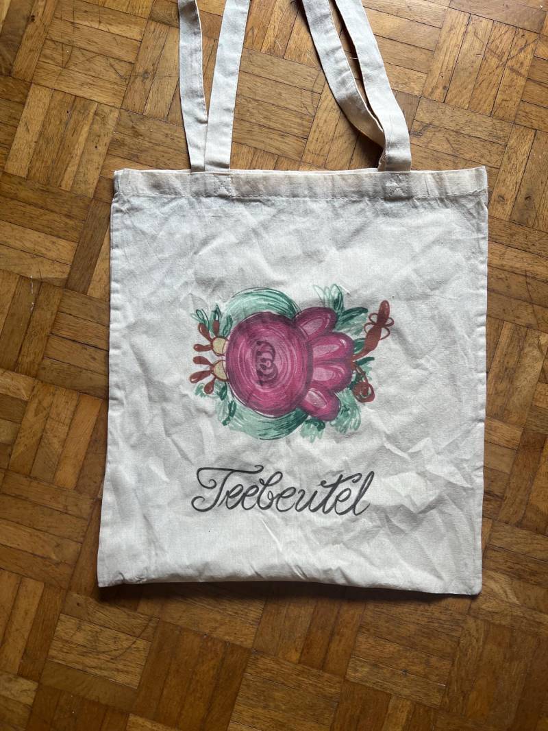 Teebeutel Tasche Ostfriesland Jutebeutel Aus Norden Inspiriert Von Der Ostfriesenrose Teebeutel Tasche Ostfriesland Jutebeutel Aus Norden Inspiriert Von Der Ostfriesenrose von KandinskysKind