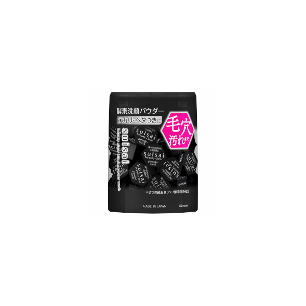 Kanebo - Suisai Beauty Black Charcoal Purifying Enzyme Cleansing Powder - 0.4g X 32 stücke von Kanebo