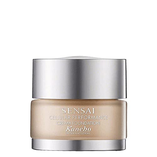 Sensai Cellular Performance femme/woman, Cream Foundation Nr. CF 23 Almond Beige, 1er Pack (1 x 30 ml) von Kanebo