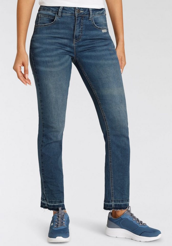 KangaROOS 7/8-Jeans CULOTTE-JEANS mit ausgefranstem Saum - NEUE KOLLEKTION von KangaROOS