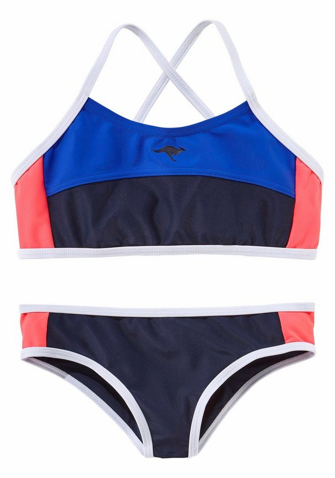 KangaROOS Bustier-Bikini im sportlichen Look von KangaROOS