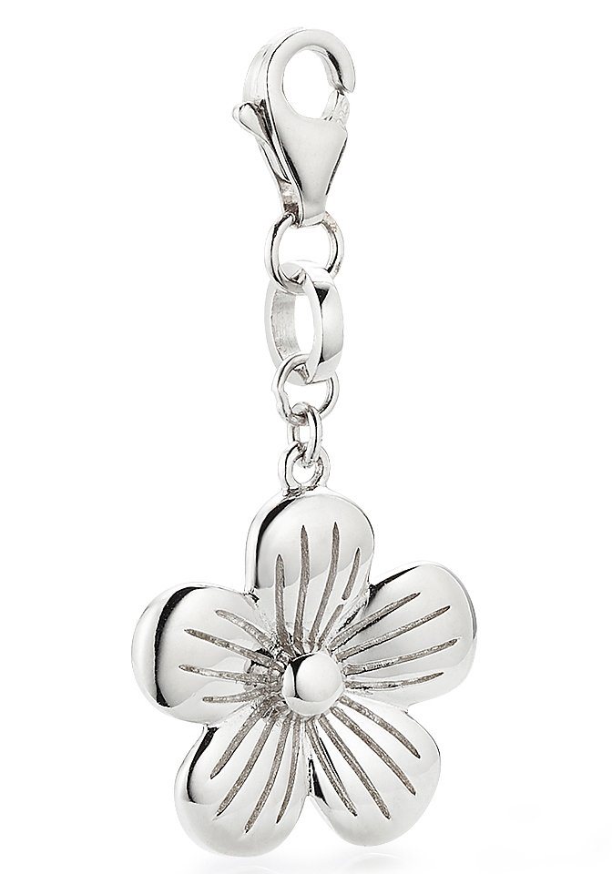 KangaROOS Charm-Einhänger Schmuck Geschenk Silber 925 Anhänger Charms Blume, Exklusiv bei uns von KangaROOS