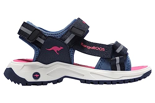 KangaROOS Damen K-AS Elwi Sandale, dk Navy/Daisy pink, 37 EU von KangaROOS