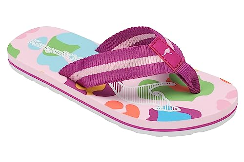 KangaROOS Damen K-BK Bay Sandale, Frost pink/Leo, 39 EU von KangaROOS