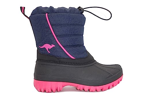 KangaROOS Mädchen K-ben Schneestiefel, Blau, 40 EU von KangaROOS