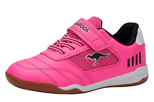 KangaROOS Damen K-Bilyard EV Sportschuhe, neon pink/Jet Black, 35 EU von KangaROOS