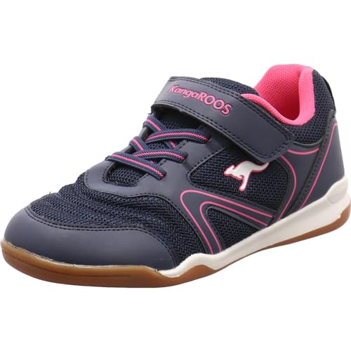 KangaROOS Damen K-Breezeyard EV Sneaker, dk Navy/Daisy pink, 36 EU von KangaROOS