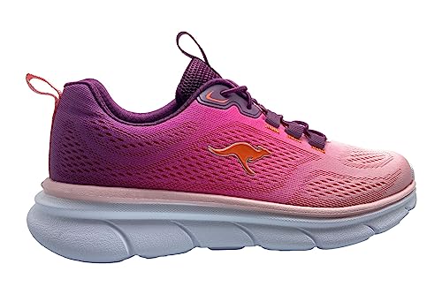 KangaROOS Damen K-CR Cliff Sneaker, Neon pink/Frost pink, 36 EU von KangaROOS