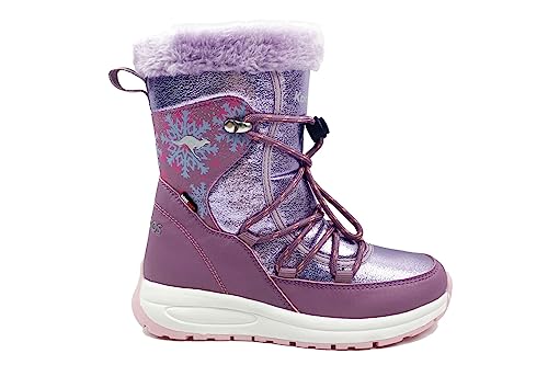 KangaROOS Damen K-Cg Monja Ev Schneestiefel, Grape/Rosewater, 35 EU von KangaROOS