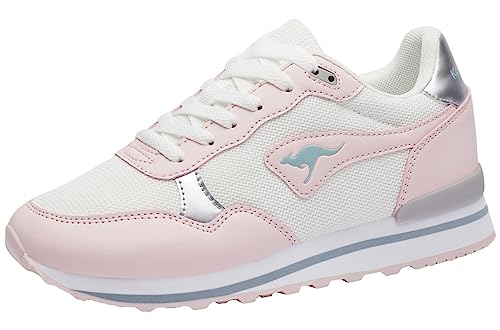 KangaROOS Damen K-Eva UNO Sneaker, Frost pink/Stone Green, 36 EU von KangaROOS