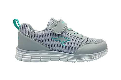 KangaROOS Damen K-FK Jack EV Sneaker, Vapor Grey/Ocean, 38 EU von KangaROOS