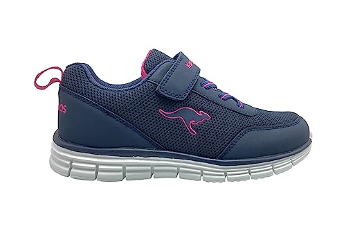 KangaROOS Damen K-FK Jack EV Sneaker, dk Navy/Daisy pink, 36 EU von KangaROOS