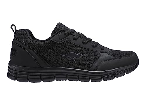 KangaROOS Damen K-Free Beth Sneaker, Jet Black/Mono, 36 EU von KangaROOS