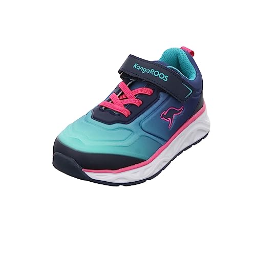 KangaROOS Damen K-OK Airos EV Sneaker, Navy/Daisy pink, 37 EU von KangaROOS