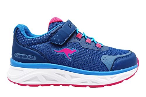 KangaROOS Damen K-OK Ionis EV Sneaker, Midnight Blue/Daisy pink, 35 EU von KangaROOS