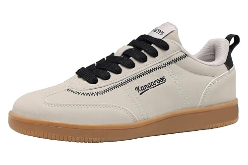 KangaROOS Damen K-SN Bug Sneaker, cool beige/Jet Black, 37 EU KangaROOS Damen K-SN Bug Sneaker, cool beige/Jet Black, 37 EU von KangaROOS